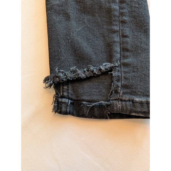 Zara trafaluc Denimwear Womens‎ Embroidered Sz 2 Skinny - Picture 6 of 13